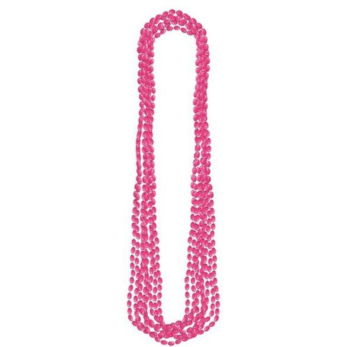 Metallic Necklace - Pink (8 units) - Pack of 8