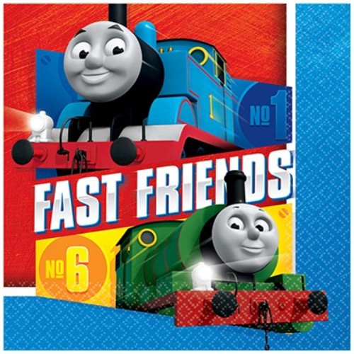 Thomas All Aboard Luncheon Napkins Pack of 16