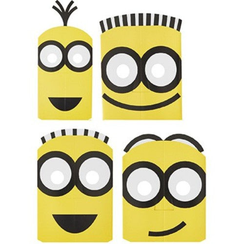 Despicable Me Minion Made Masks Assorted Designs - Pack of 8