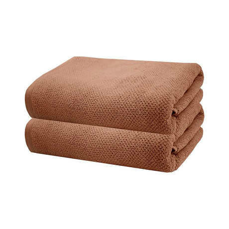 Angove 2-pack bath sheets in Woodrose color, 80x160cm, offering luxury, comfort, and premium cotton softness.