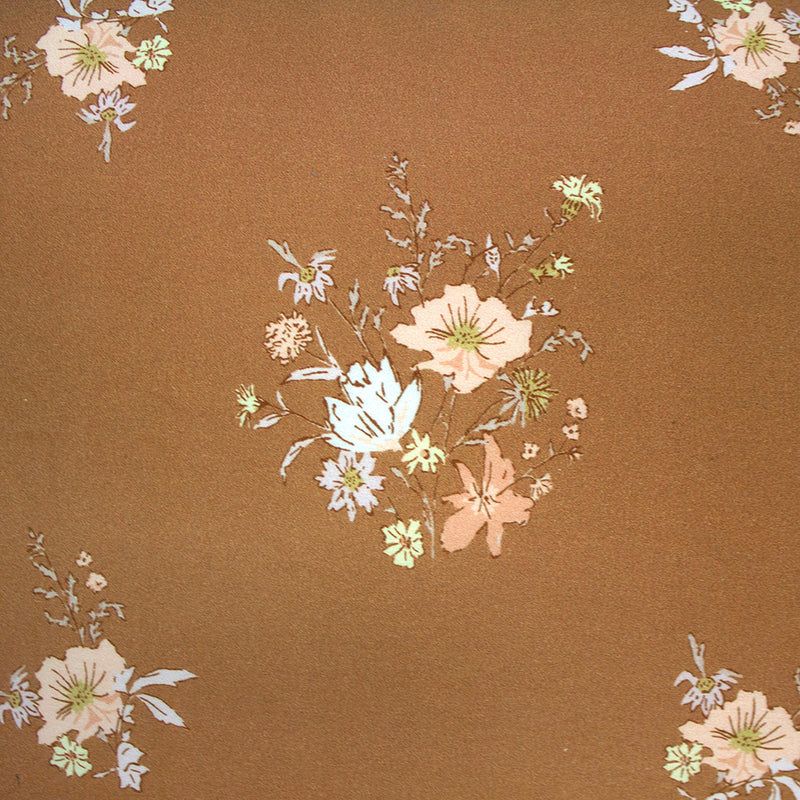 Luxurious King Duvet Cover featuring hand-drawn wildflowers in peach, ivory, and terracotta, reversible for versatile styling.