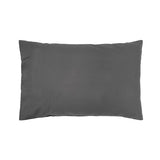 Luxurious dark grey Queen Duvet Cover Set in soft cotton waffle fabric, includes quilt cover and standard pillowcases.