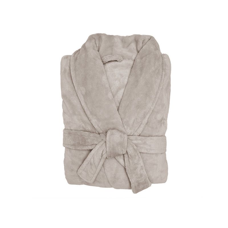 Small / Medium  Microplush Robe Stone