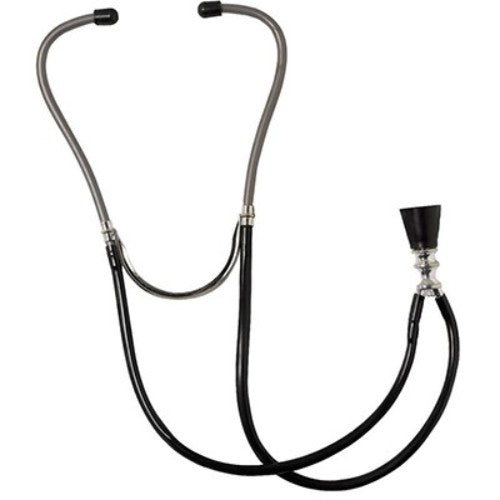 Lightweight 33cm stethoscope with durable design, optimal sound quality, and comfortable ear tips for accurate patient assessments.