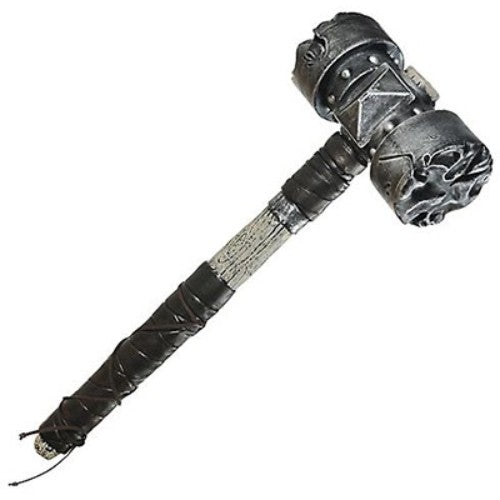 Plastic 61cm Gods & Goddesses War Hammer replica, detailed design for cosplay, display, and role-playing adventures.