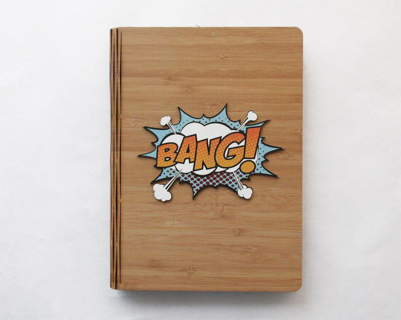 Bamboo Journal - Pop Art:  Bang - Notebook
