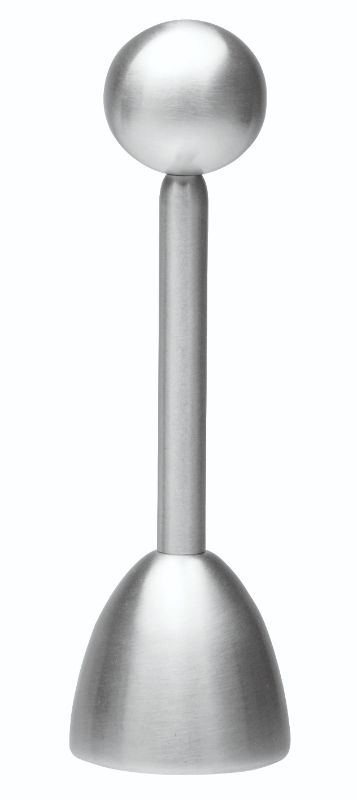 Avanti Egg Topper and Pricker Set in yellow and white, designed for easy soft-boiled egg preparation and serving.