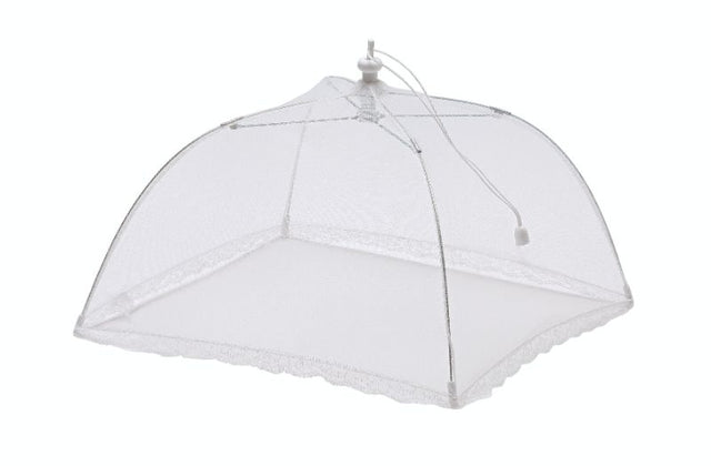 Avanti Square Nylon Net Food Cover, 30cm, stylishly protects food from insects at gatherings, ensuring freshness and hygiene.