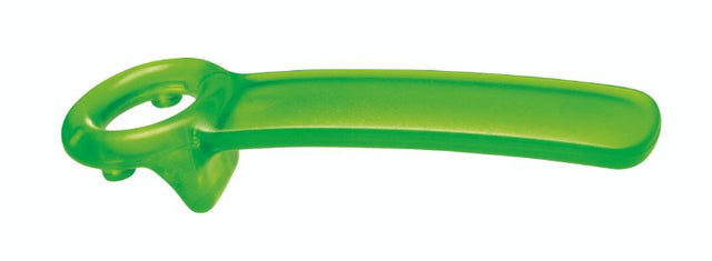 Avanti Jar Opener in green, designed for easy jar lid removal, perfect for limited hand strength or arthritis users.