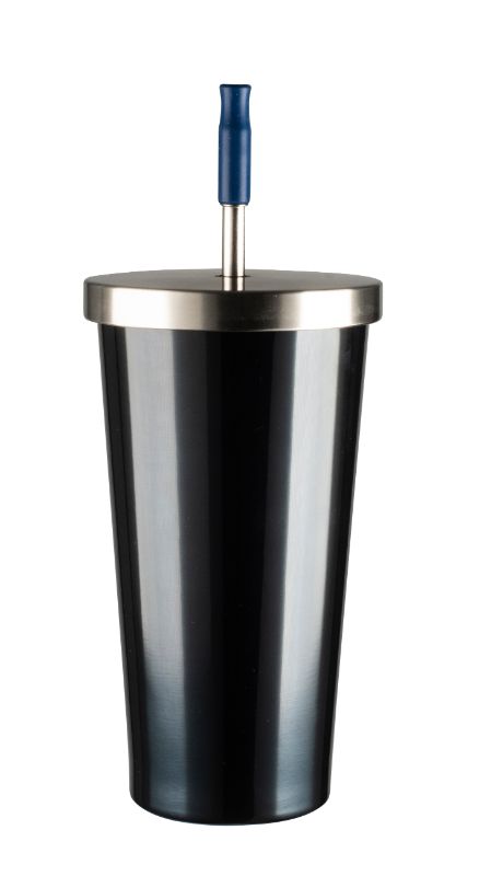 Avanti Smoothie Tumbler 500ml in Steelblue, an eco-friendly, insulated cup for keeping smoothies chilled on the go.