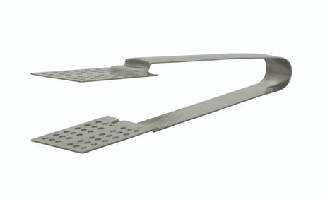 Avanti Stainless Steel Wide Tea Tag Tongs with square perforated head for easy, mess-free tea bag handling.