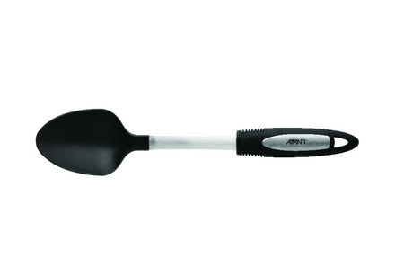 Avanti Ultra Grip Nylon Head Spoon with soft touch handle, ideal for cooking and serving without scratching non-stick pans.