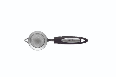 Avanti Ultra Grip 7cm Strainer with soft-touch handle and durable stainless steel, perfect for effortless straining.