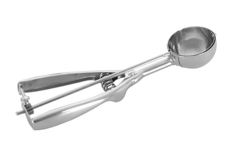 Avanti Mechanical Ice Cream Scoop with ergonomic design for easy serving of desserts, featuring a 6cm stainless steel scoop.