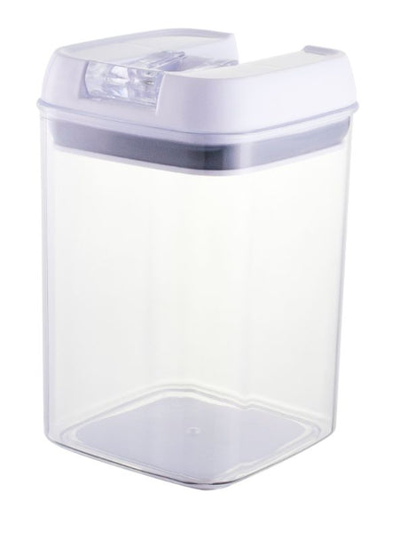 Avanti 1.7L Flip Top Storage Container with clear walls and airtight seal for easy access and freshness of pantry essentials.