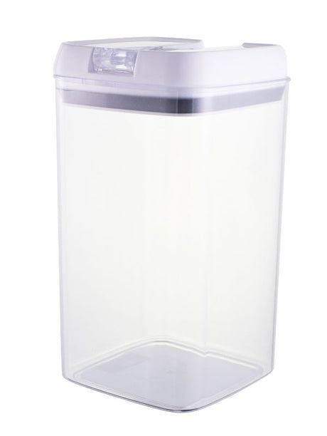 Avanti Flip Top Storage Container 2.3L with airtight seal, clear walls, and easy-access lid for fresh pantry storage.