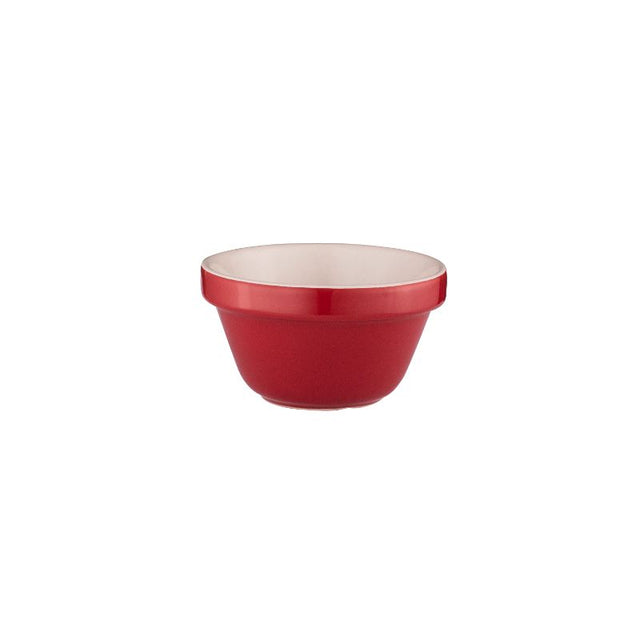 Avanti 350ml red multi-purpose bowl with deep sides and stable base, ideal for mixing and food prep. Dishwasher safe.