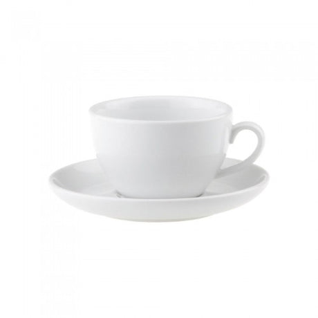 Elegant 160mm Chelsea Saucer designed for the 94164 C0289 cup, crafted from durable Royal Porcelain for any dining occasion.