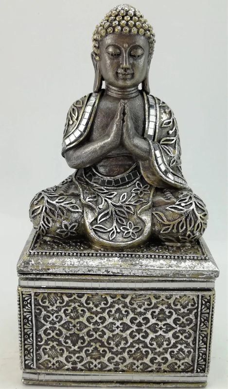 Trinket Box - Buddha Meditation (10.5cm)