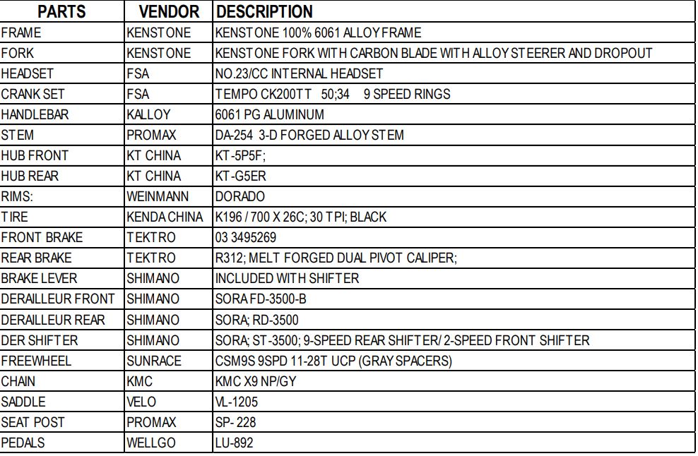 Lightweight 12kg Teng 18 Speed road bike with 53cm alloy frame, designed for performance and agility on various terrains.