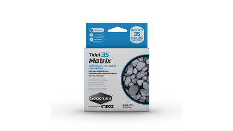 Aquarium Tidal 35 Matrix by Seachem (160ml) for optimal filtration and tank health, enhancing water quality for aquatic life.