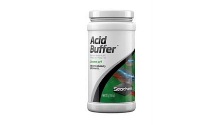 Aquarium Acid Buffer (300g) optimizes pH levels for healthy fish and plants in freshwater and saltwater tanks.