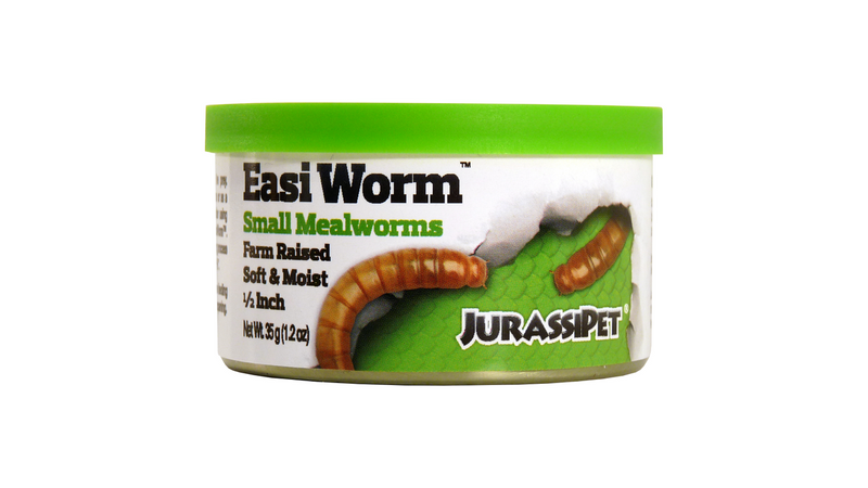 Reptile Food - Jurassi Diet Easi Worm - Small (35g)