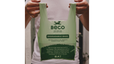 Eco-friendly Beco Degradable Bags with handles, extra-large size, designed for easy pet waste management and environmentally safe disposal.