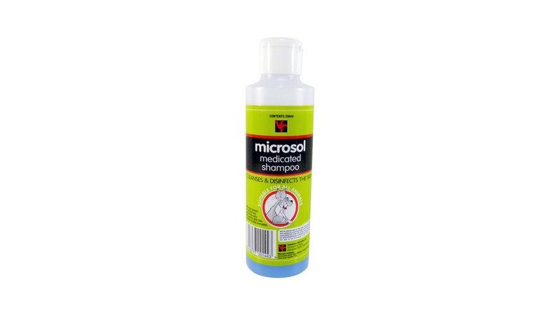 Microsol Medicated Shampoo - Vet Remedies (250ml)