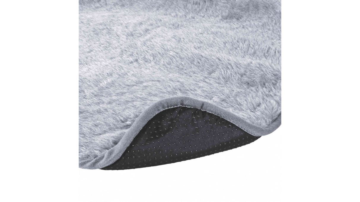 Pet Thermo Blanket in grey, 75cm x 50cm, plush fleece, insulating, non-slip for ultimate pet comfort and security.