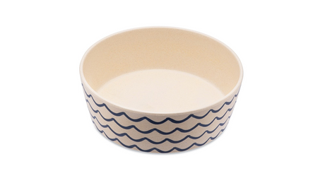 Eco-friendly Beco Dog Bowl in a stylish design, made from sustainable materials, 18.5cm diameter, 1.65L capacity.