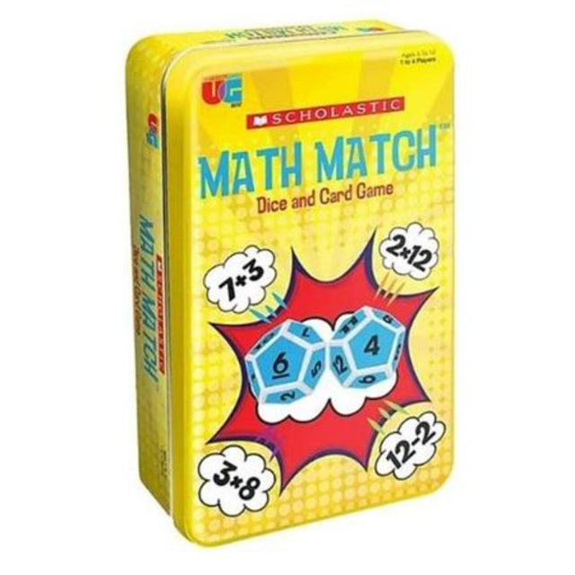 Educational card game for kids aged 7+, enhancing math skills through addition, subtraction, and strategic gameplay.