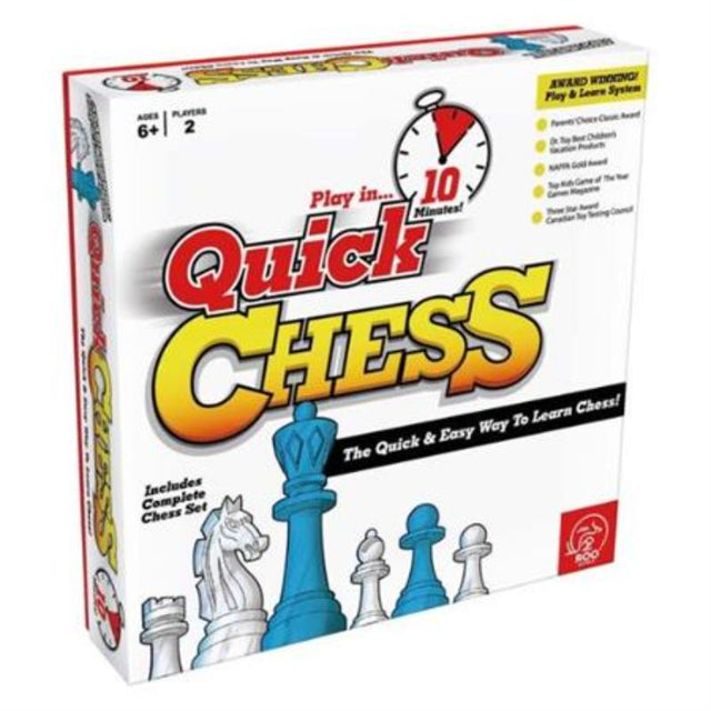 Chess - UG Quick: sleek, lightweight chess set designed for quick matches and tournaments, perfect for all skill levels.