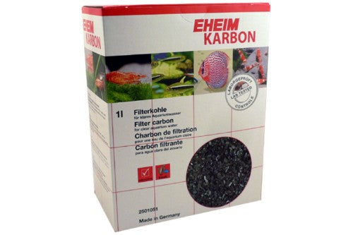 Aquatic - Ehfikarbon Carbon 1L: premium activated carbon for crystal-clear aquarium water and healthy aquatic life.