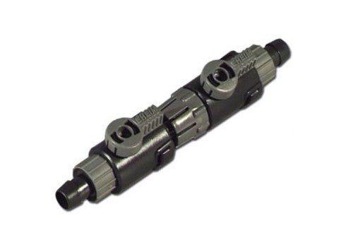 Aquatic Eheim Double Tap Connector 4004412 for easy aquarium maintenance without draining water, ensuring optimal performance.