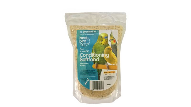 Best Bird 1st Choice Softfood 450g: Nutritious softfood for all bird species, rich in proteins, vitamins, and minerals.