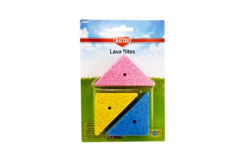 Crunchy KT Lava Bites 3pk treat for small animals, promoting healthy chewing and dental care with natural ingredients.