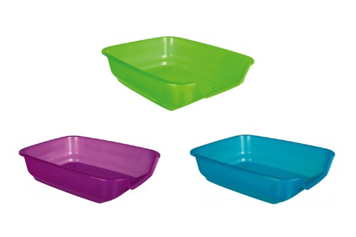 Spacious Nuno Cat Litter Tray, 28-9-36 cm, with raised edges, non-slip base, and sleek design for easy cleaning and style.