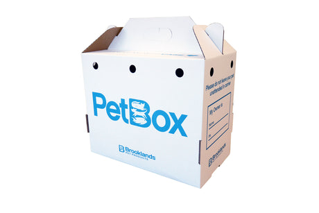 Eco-friendly cardboard pet boxes (10-pack) provide safe, spacious, and cozy retreats for cats and small dogs.