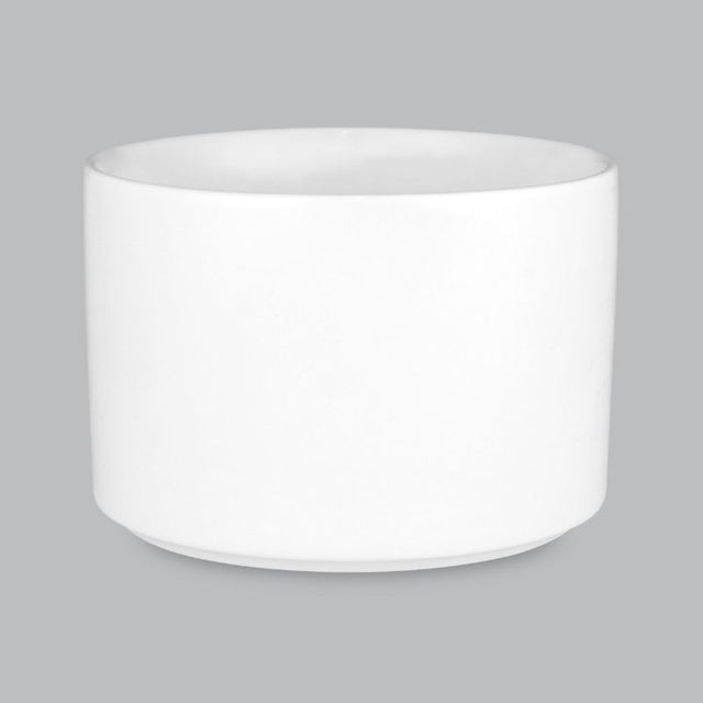 Elegant 10x7cm new bone porcelain ramekin by Wilkie Brothers, perfect for baking, serving, and individual portioning.