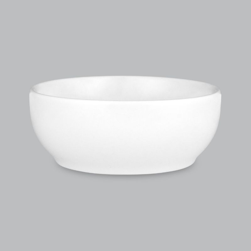 Stylish 9cm Chilli Bowl in durable new bone porcelain, perfect for serving chili, soups, and salads with elegant design.