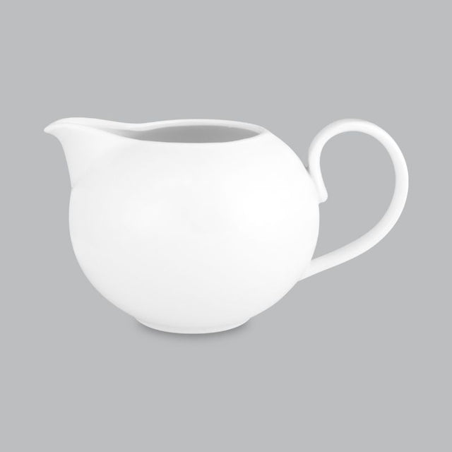 Elegant 360ml creamer in high-quality new bone porcelain, perfect for stylish serving at any occasion.