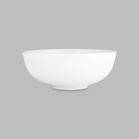 Coupe Bowl 16cm by Wilkie Brothers, elegant new bone porcelain, versatile for serving all meals, microwave and dishwasher safe.