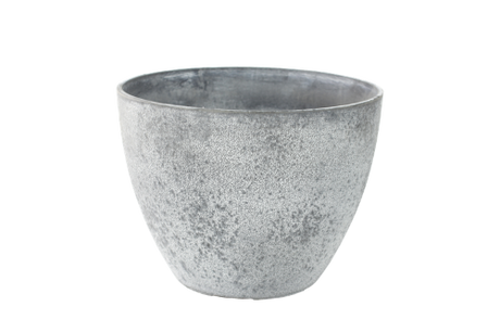 Sleek Nova Medium Concrete Pot (29 x 22cm) for stylish, sustainable indoor and outdoor plant display.