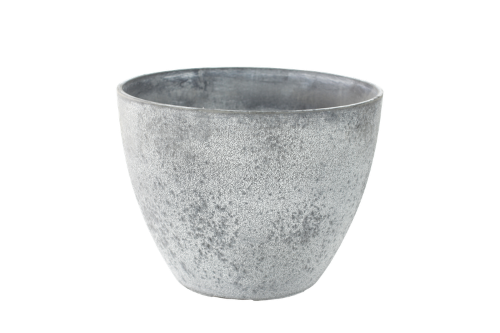 Sleek Nova Medium Concrete Pot (29 x 22cm) for stylish, sustainable indoor and outdoor plant display.