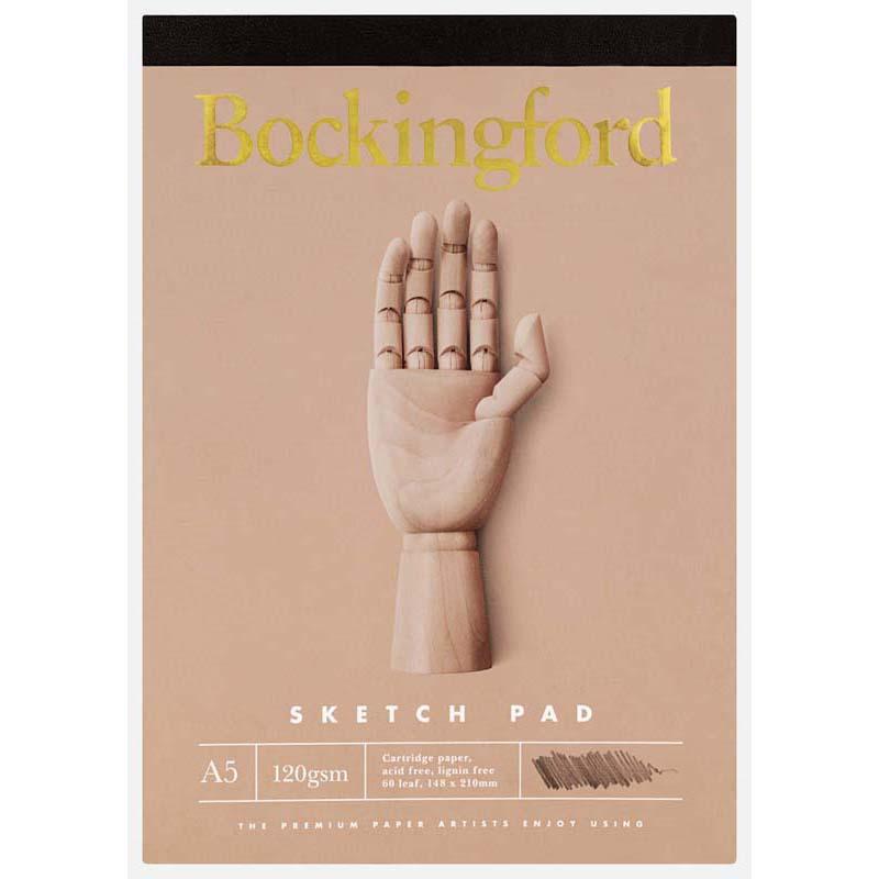 Bockingford Pad B21 Sketch A5 120gsm 60 Leaf