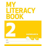 Warwick My Literacy Book 2 12mm Ruled 64 Page