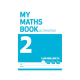 Warwick My Maths Book 2 features 64 pages of durable 80gsm paper with alternating ruled and unruled spaces for versatile note-taking.