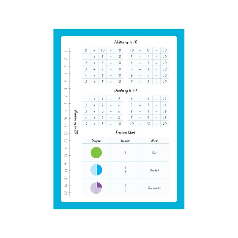 A4 Plus Warwick My Maths Book 1 with 64 pages, combining ruled/unruled layouts for versatile math practice and problem-solving.