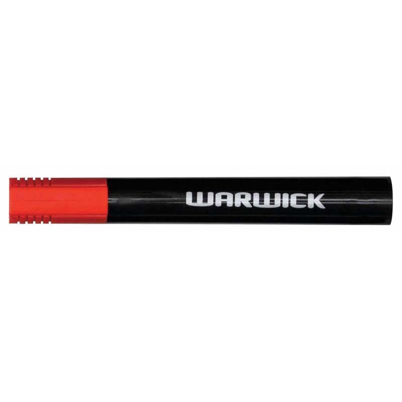 Warwick Marker Red Bullet Tip Permanent Box 12